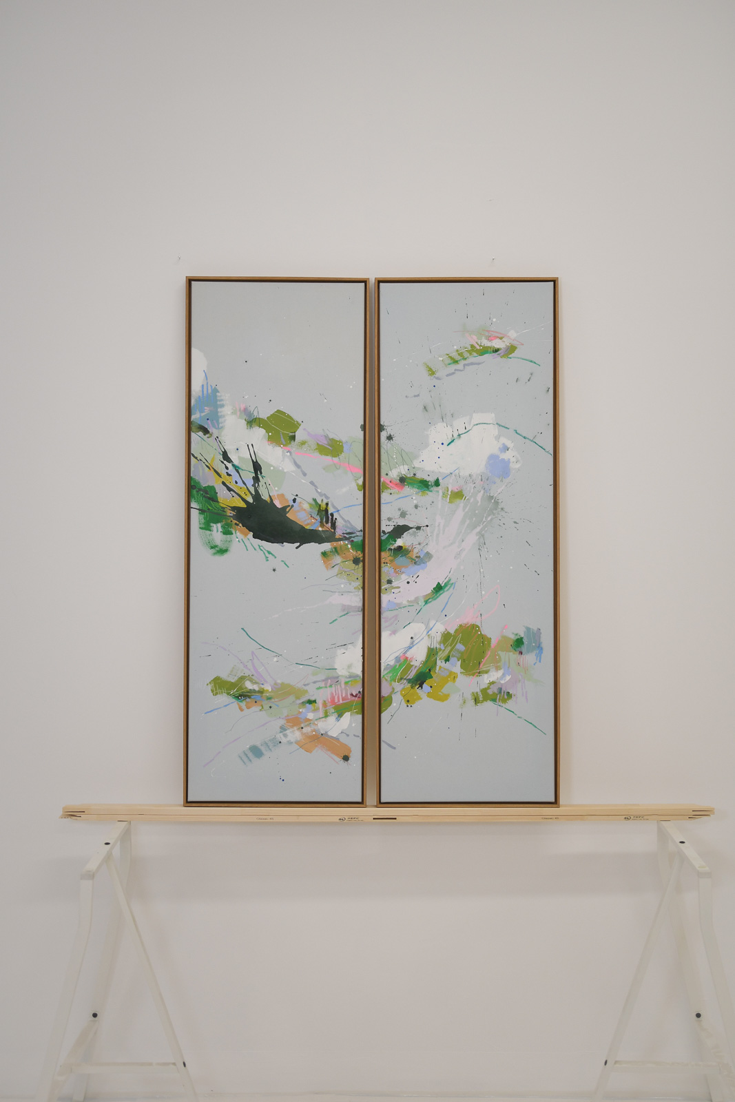 spring lake | 2-teiler, je 40x120cm