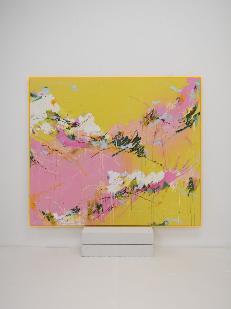 feeling sunset | 130x150cm