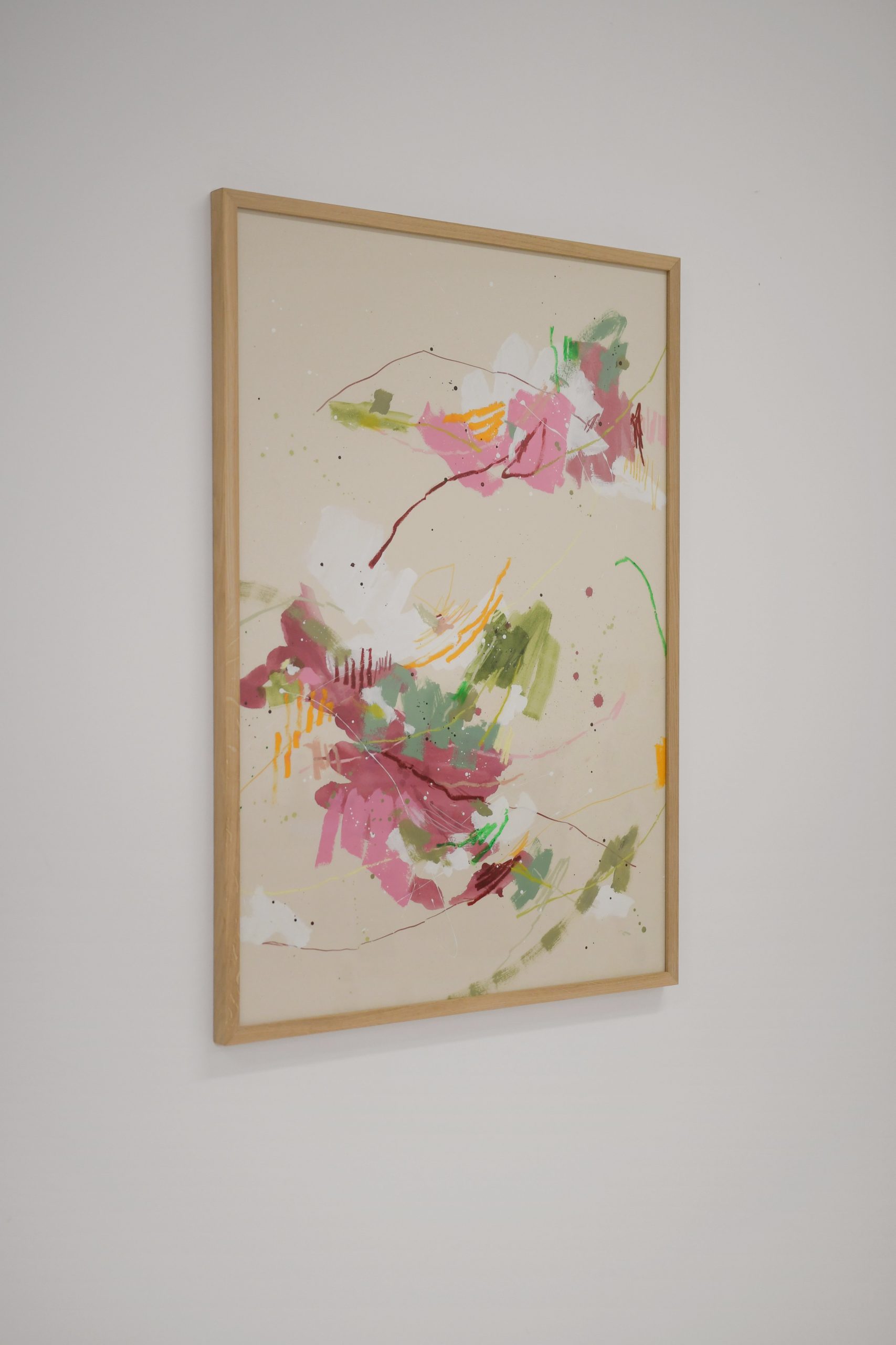 Life is pretty nice 02 | Original auf Finnpappe 70x100cm – Bild 2