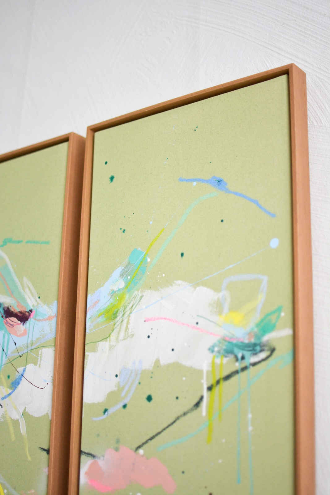 Calm water | 2Stk. 30x100cm – Bild 4