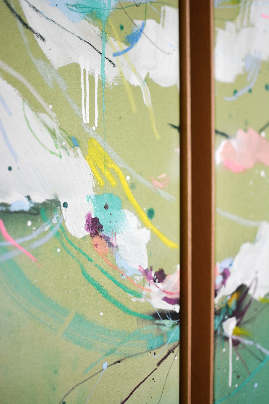 Calm water | 2Stk. 30x100cm – Bild 6