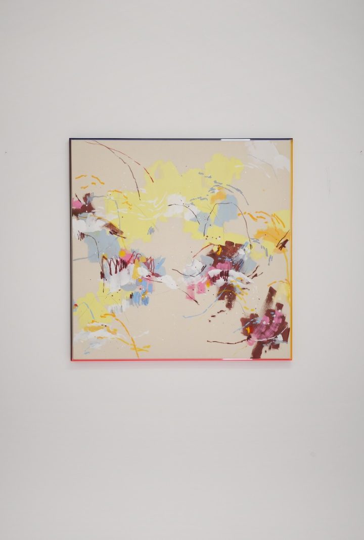 cloud bouquet | 100x100cm