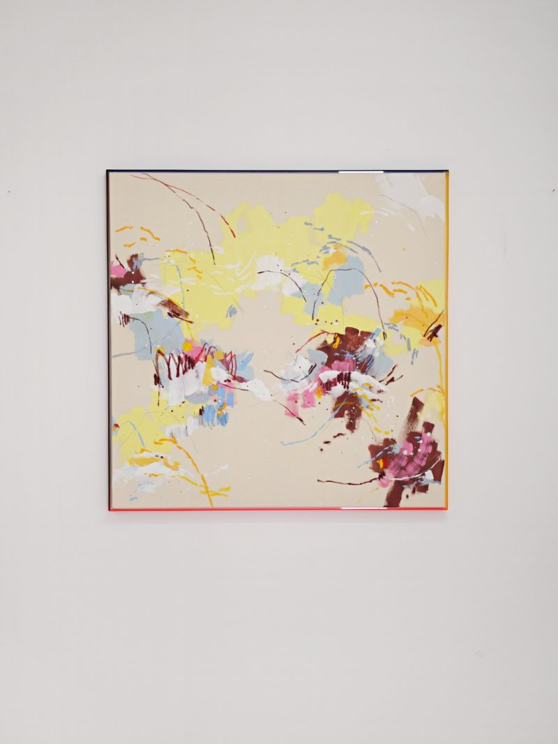 cloud bouquet | 100x100cm