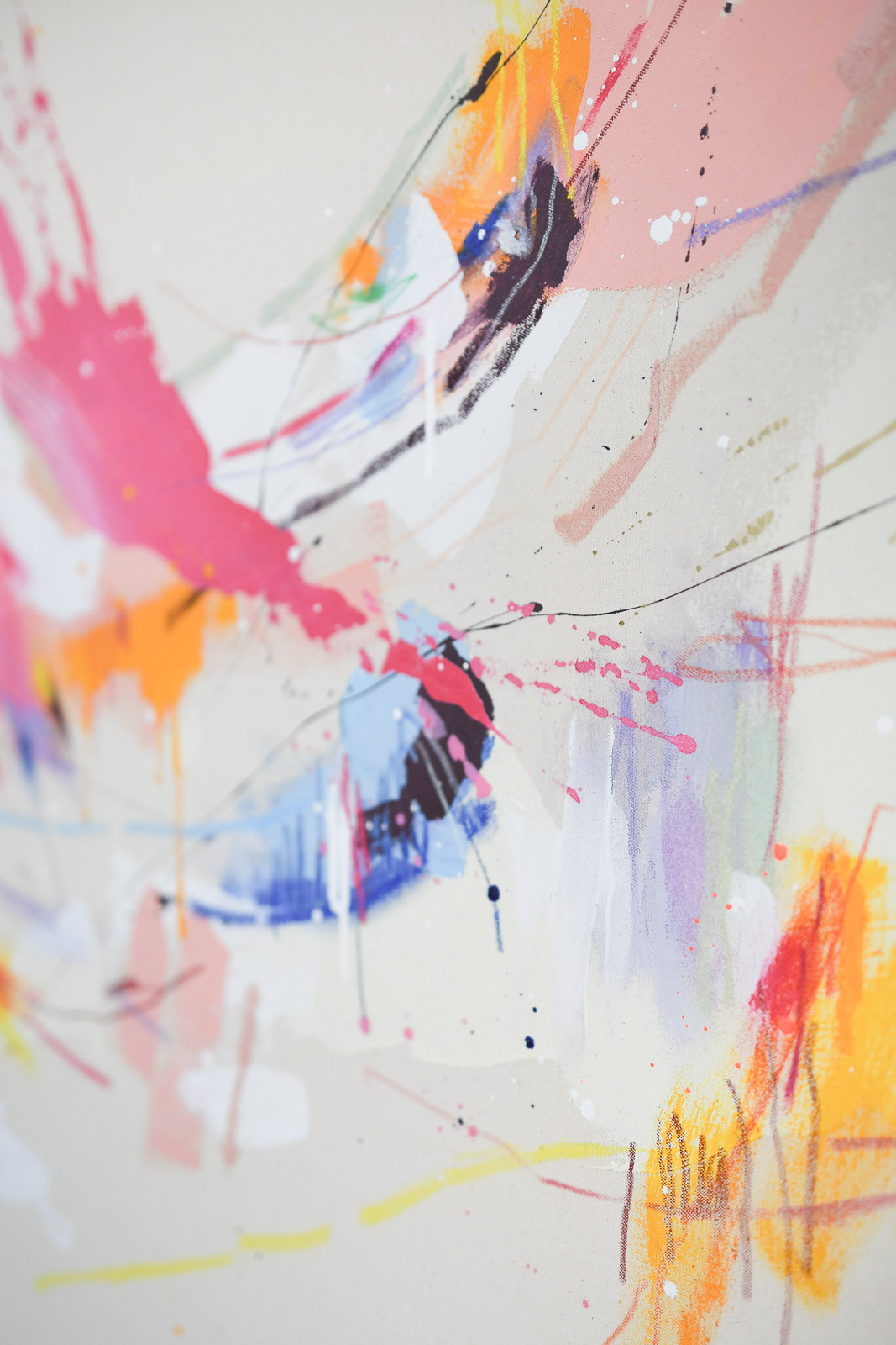 daylight gloom 01 | 100x100cm – Bild 3