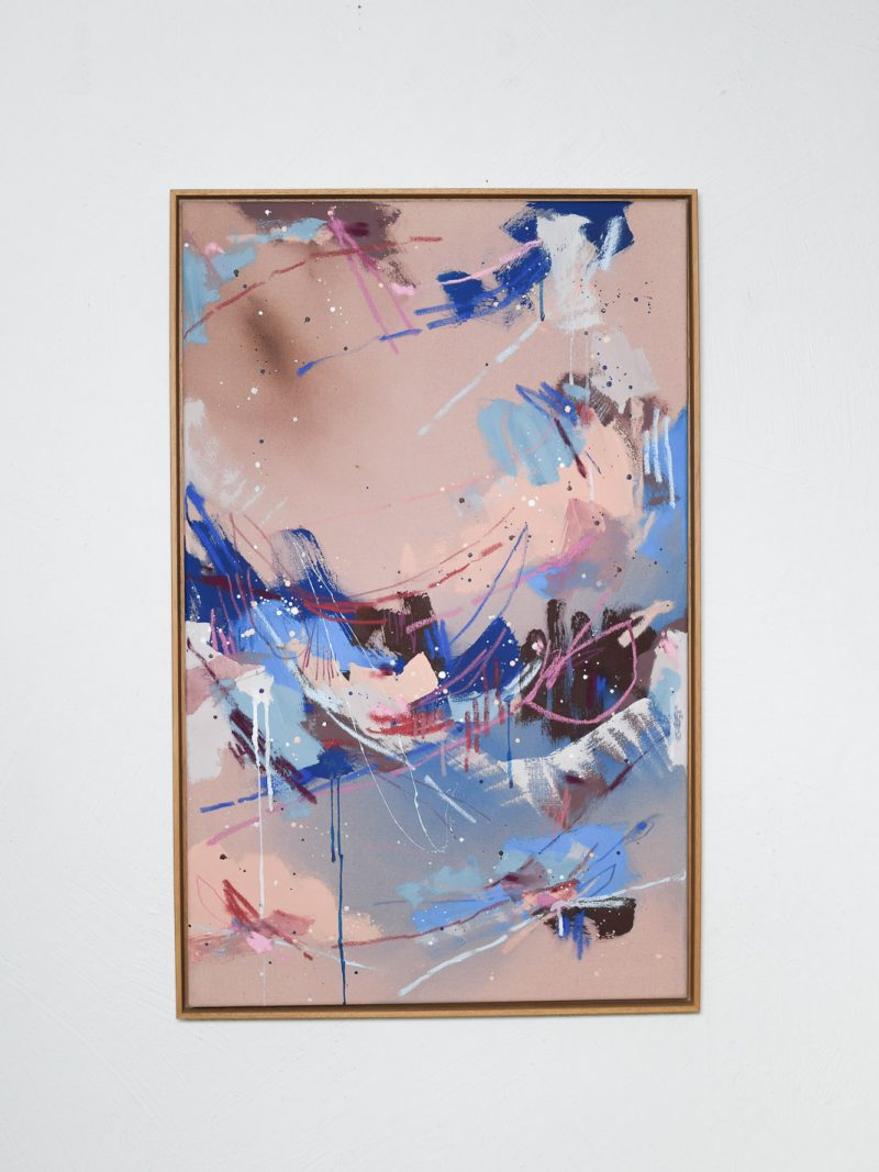 feeling blue | 50x70cm