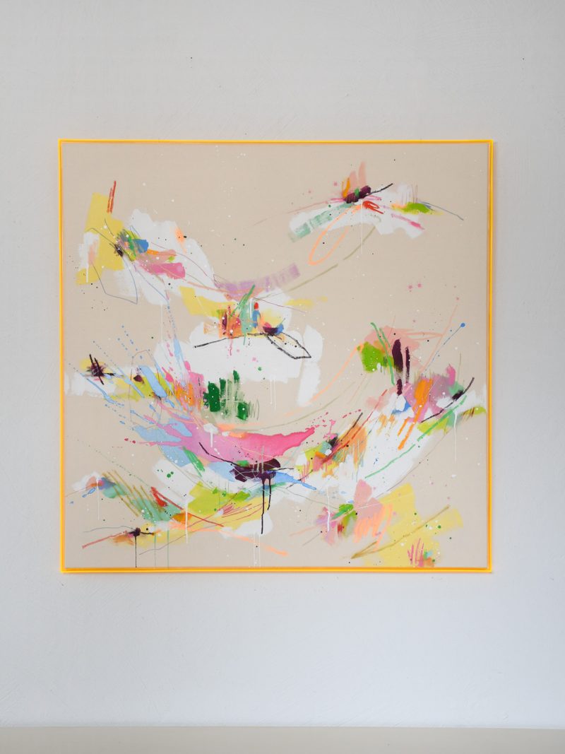feels so right | 100x100cm