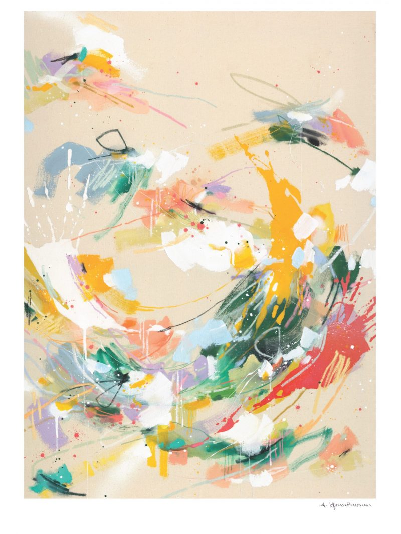 Print "foreground" - 50x70cm, Smow Limited Edition 25 Stk.