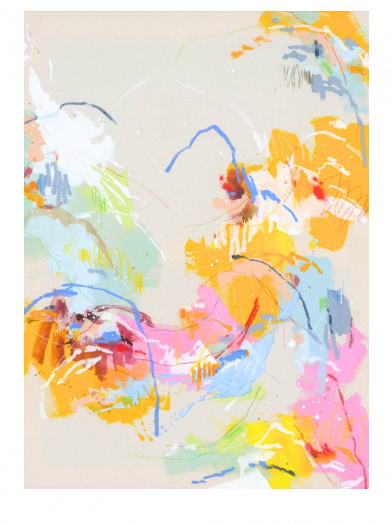 Print "flowers for the weekend", 50x70cm