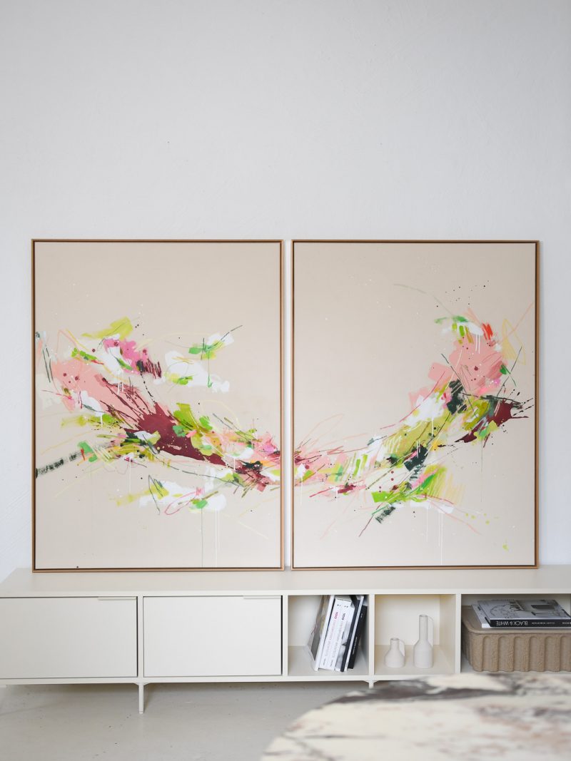 spilled wine | 2-teiler je 90x120cm