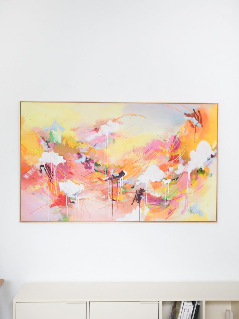 staring at the sun | 90x150cm