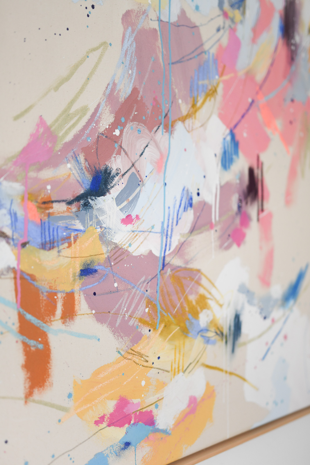 time I spent | 120x140cm – Bild 3