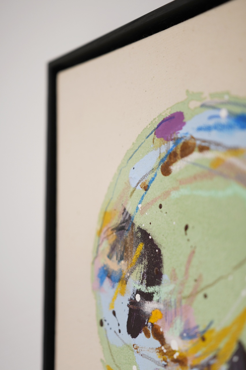 whole world - mint 02 | 30x30cm – Bild 4