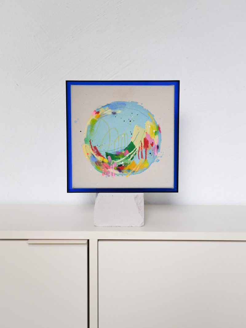 whole world - multicolour 02 | 24x24cm