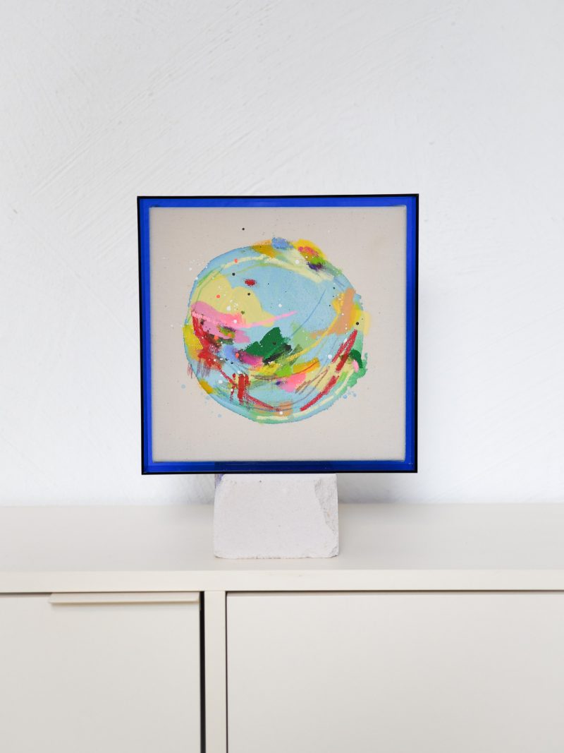 whole world - multicolour 03 | 24x24cm