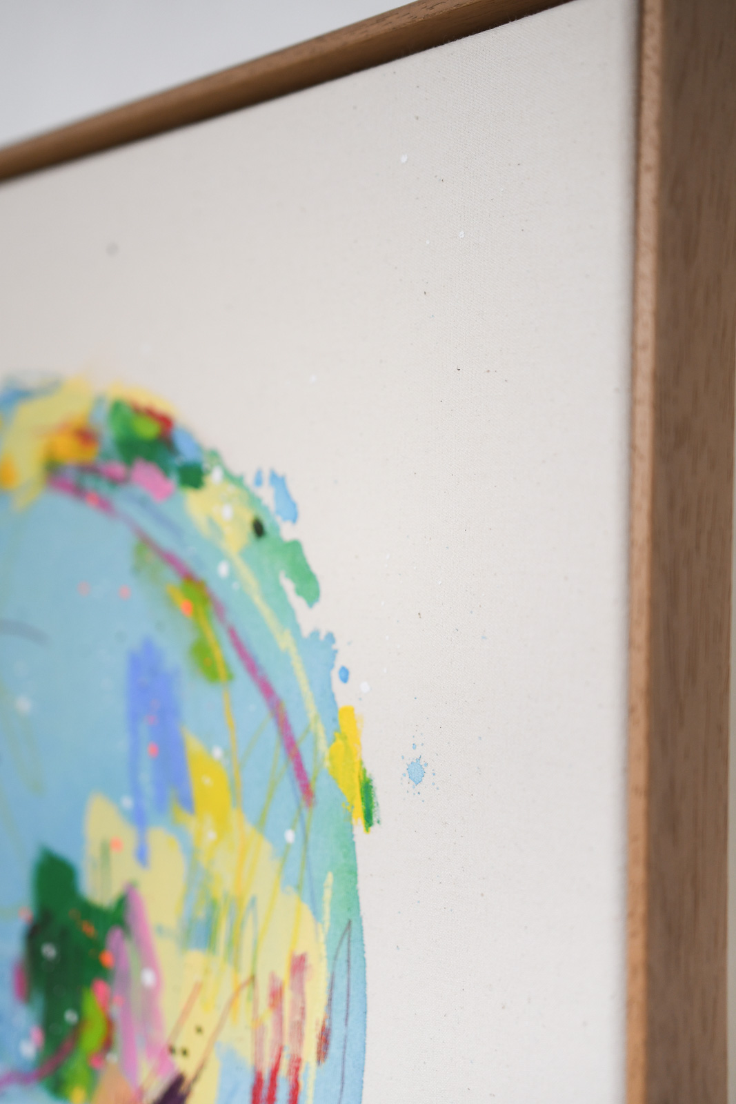 whole world - multicolour | 50x50cm – Bild 4