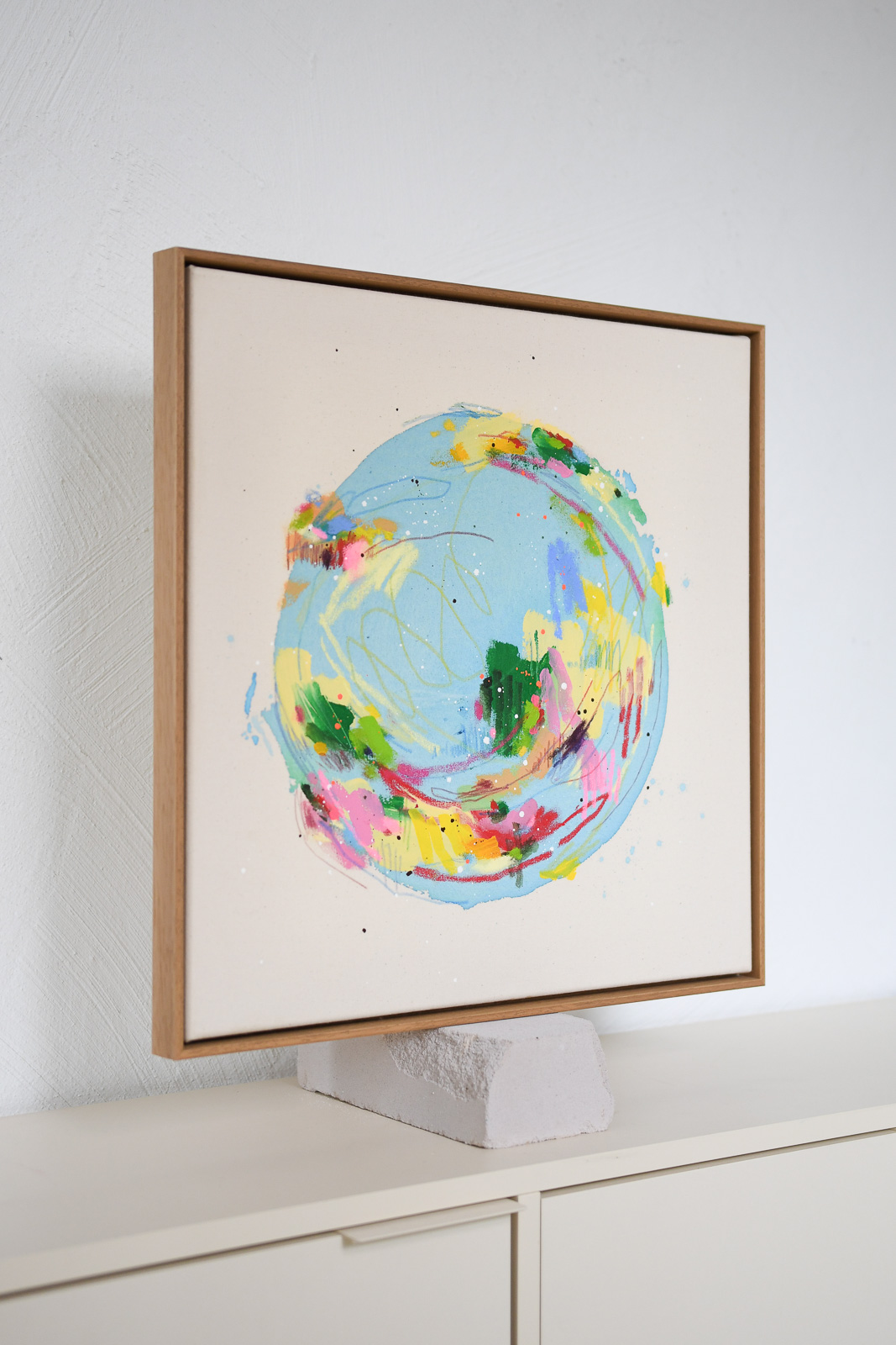 whole world - multicolour | 50x50cm – Bild 2