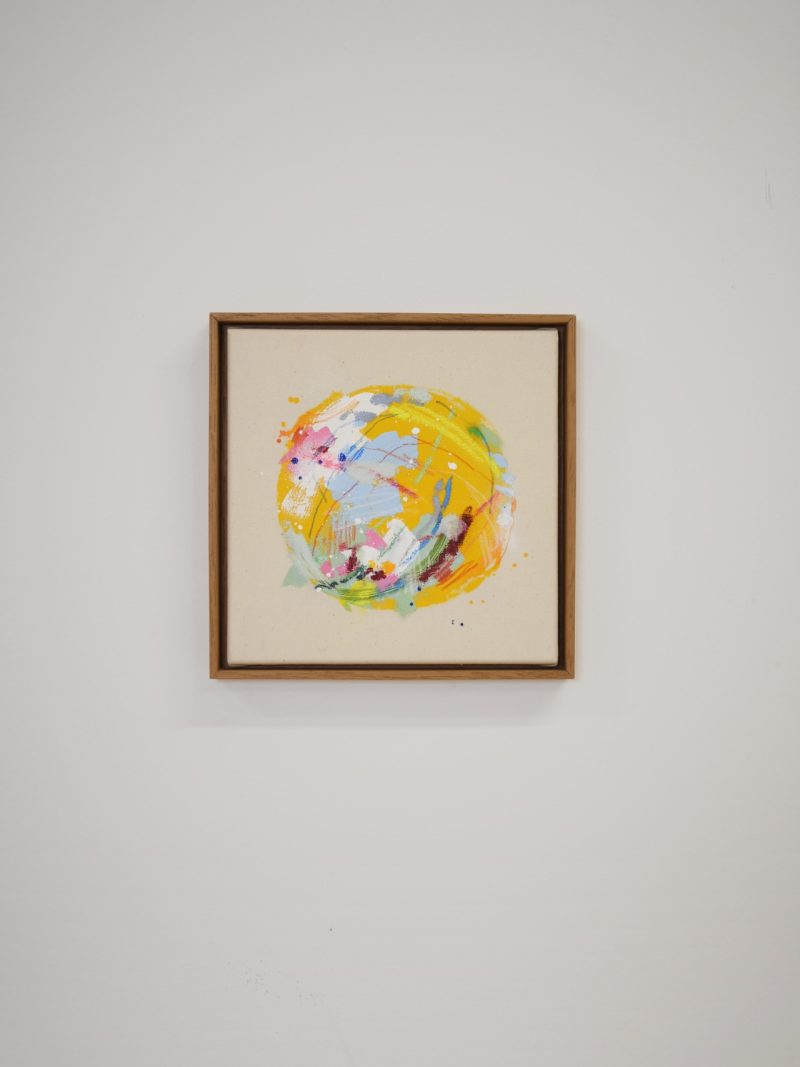 whole world - orange summer 05 | 24x24cm
