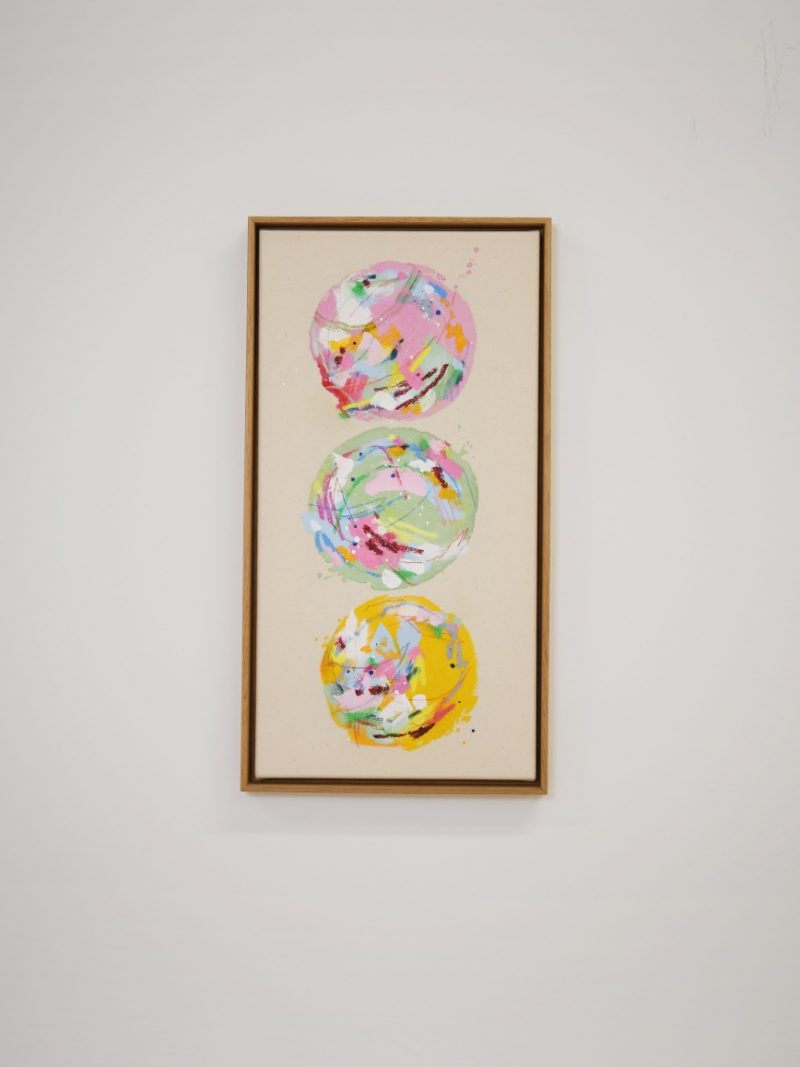 whole world trio | 25x50cm